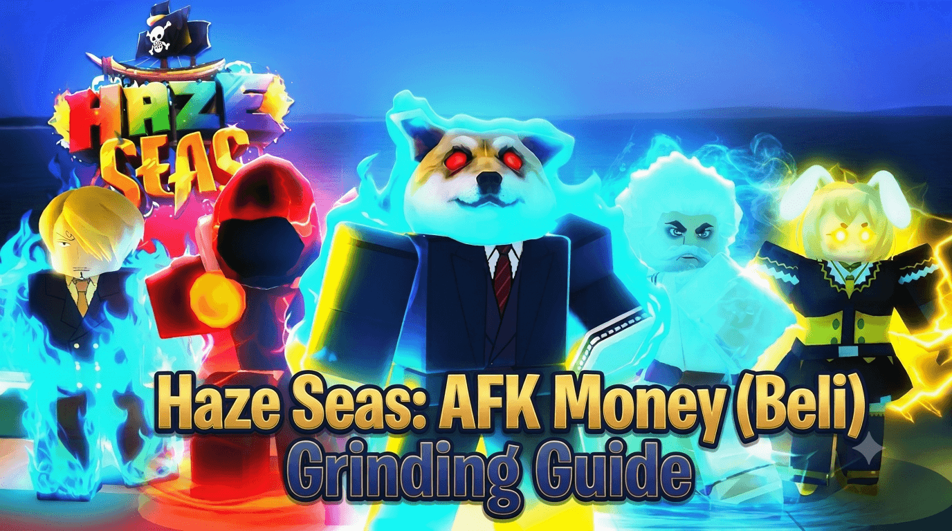 Haze Seas: Infinite AFK Money (Beli) Grinding Guide [100% Working]